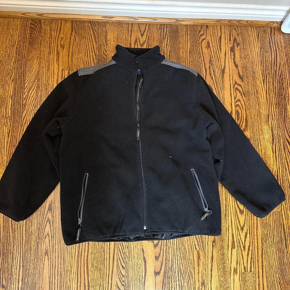 Chinook Men’s Fleece Zip-up Sweater Sz M